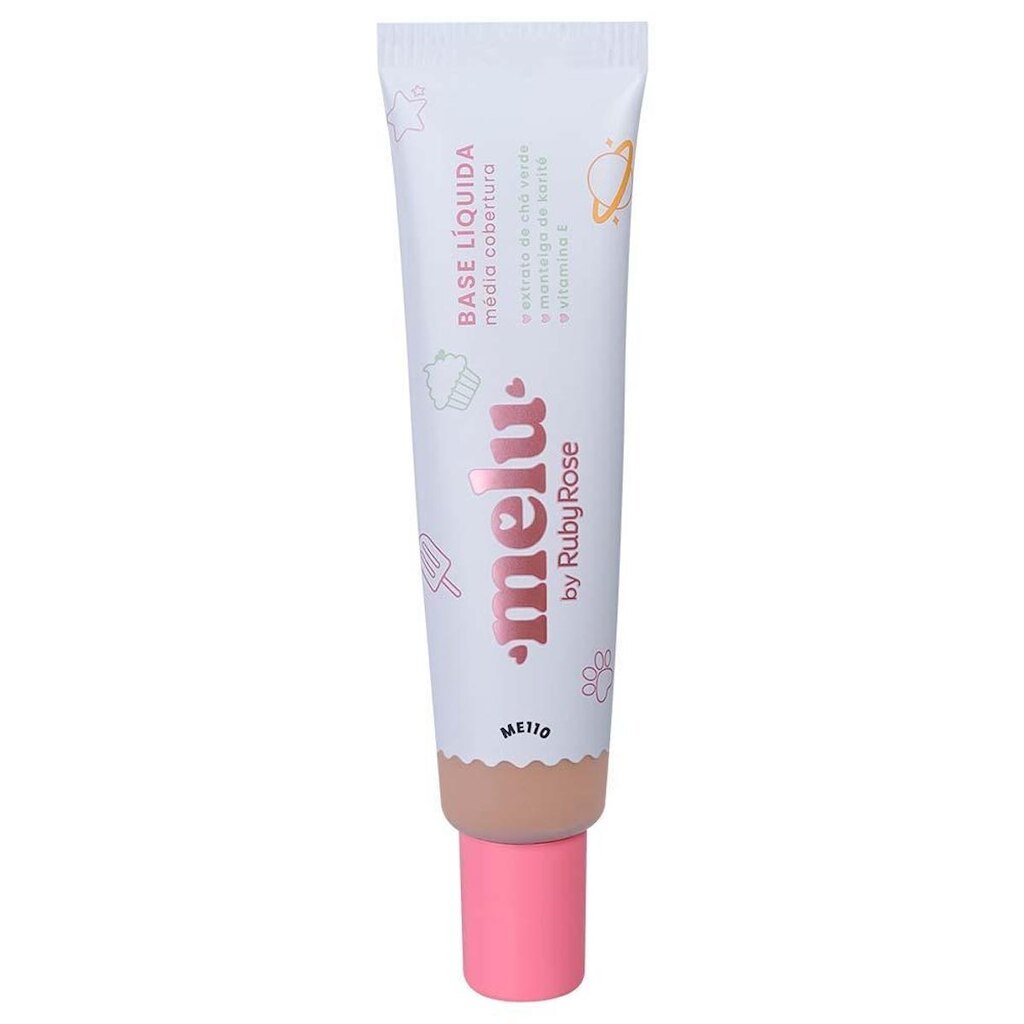 Base Líquida Melu Manteiga de Karité e Vitamina E ME110
