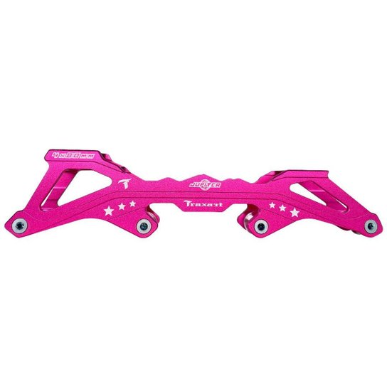 Base Traxart Júpiter Pink para Patins Freestyle - 4x80mm