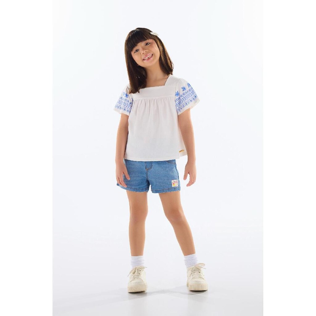Bata em Meia Malha para Menina Quimby