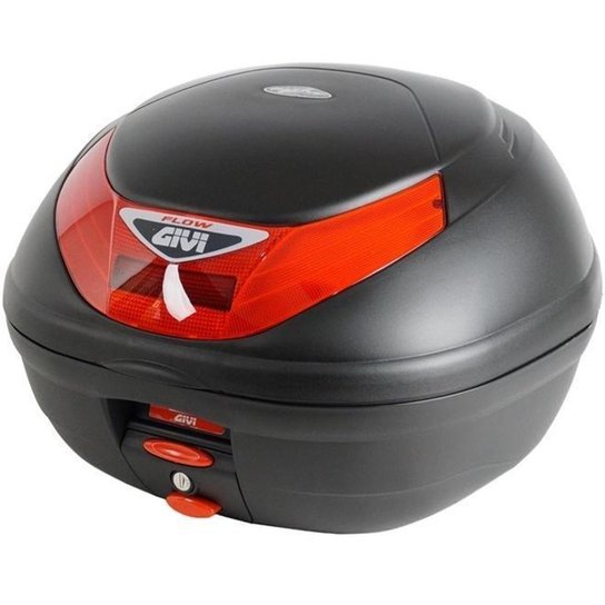 Baú / Bauleto Givi E-350N Monolock Flow 35 Litros - Preto Menor preço em Baú / Bauleto Givi E-350N Monolock Flow 35 Litros - Preto