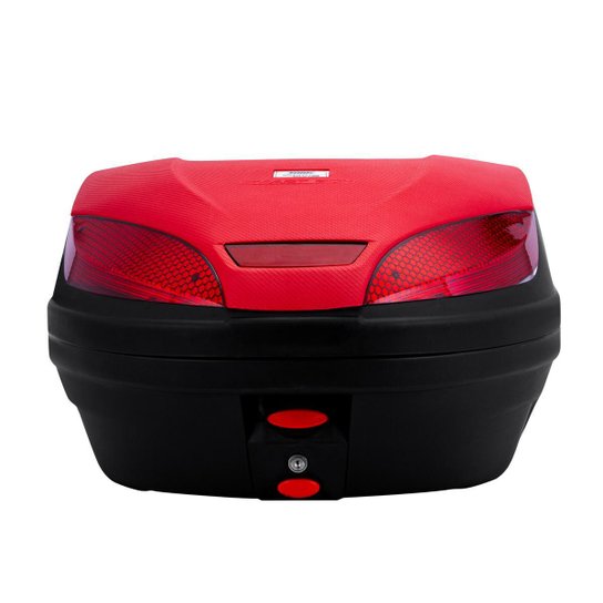 Baú Bauleto Moto Pro Tork Smartbox 3 52 Litros - Vermelho Menor preço em Baú Bauleto Moto Pro Tork Smartbox 3 52 Litros - Vermelho