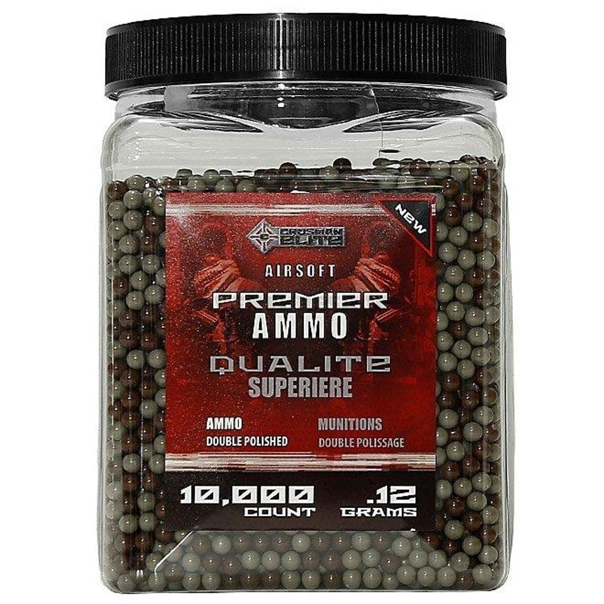 Bbs Para Airsoft Crosman 0.12G Premier Ammo 10.000 Incolor Netshoes