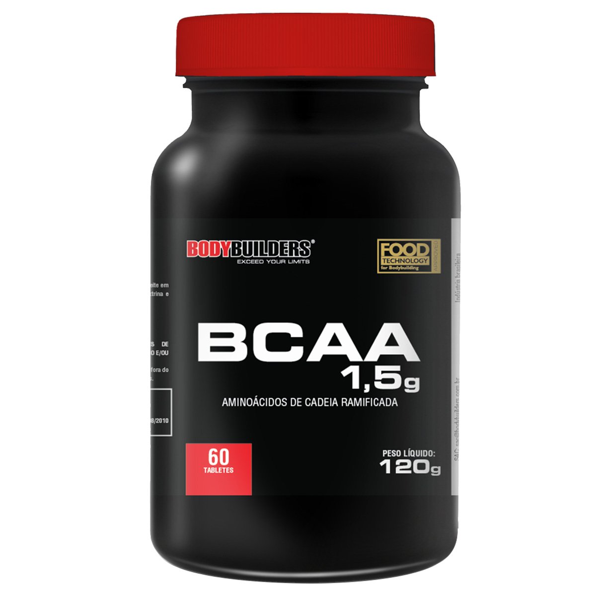 BCAA 1,5 mg 60 Tabs Bodybuilders Netshoes