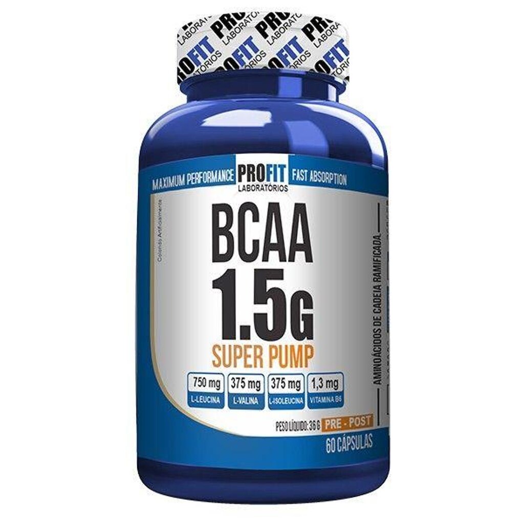 BCAA 1.5G Super Pump ProFit - 60 Cáps