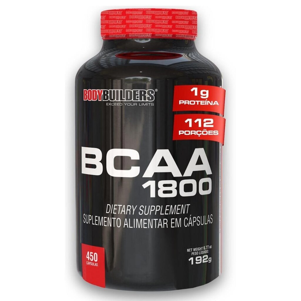 BCAA 1800 – 450 Cápsulas – Bodybuilders
