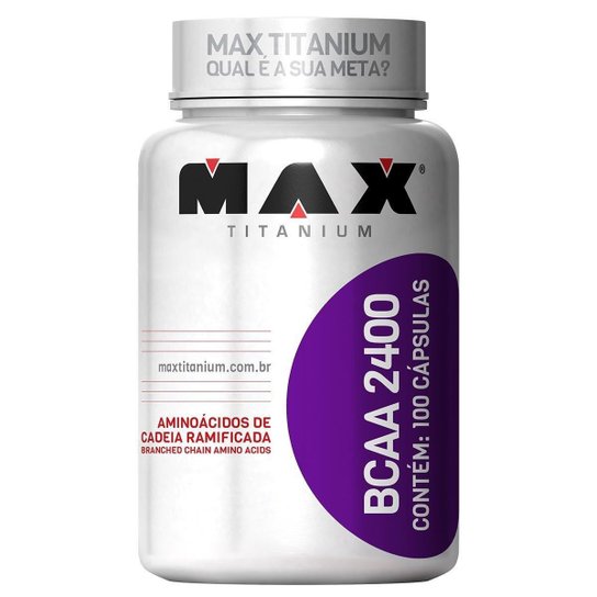 BCAA 2400 100 Cáps. - Max Titanium é ruim? BCAA 2400 100 Cáps. - Max Titanium é boa?