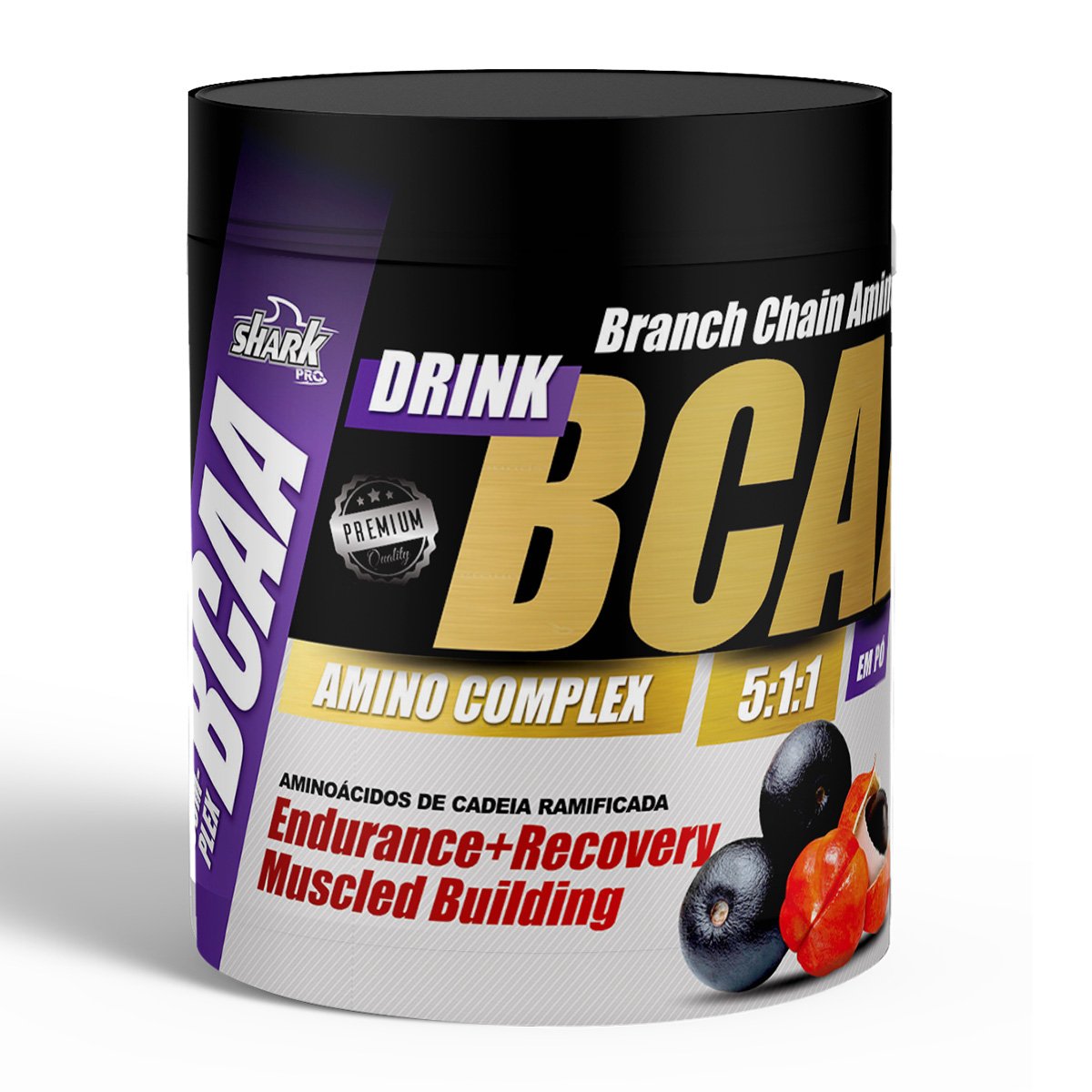 BCAA em Pó Drink Amino Complex 511 300g Shark Pro Netshoes