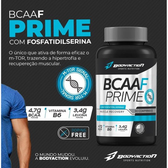 Bcaa-F Prime M Tor 90 Comprimidos Body Action -