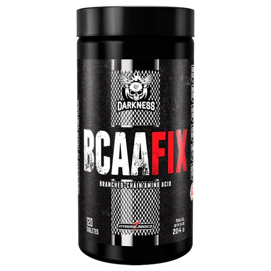 BCAA Fix 120 Tabs Darkness - IntegralMédica Menor preço em BCAA Fix 120 Tabs Darkness - IntegralMédica