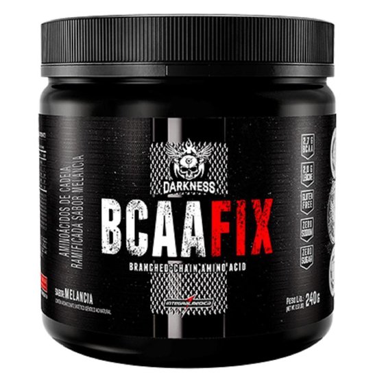 Bcaa Fix em pó 240g - Darkness Menor preço em Bcaa Fix em pó 240g - Darkness