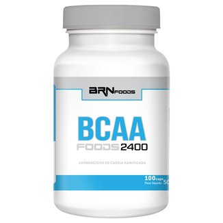 BCAA Foods 2400 100 Cáps - BR Nutrition Foods 