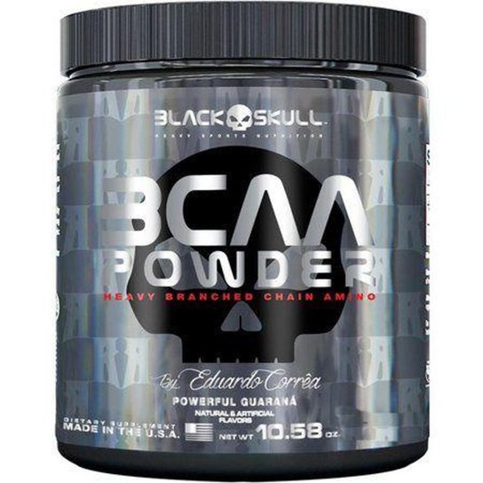BCAA Powder 150 g By Eduardo Corrêa - Black Skull -