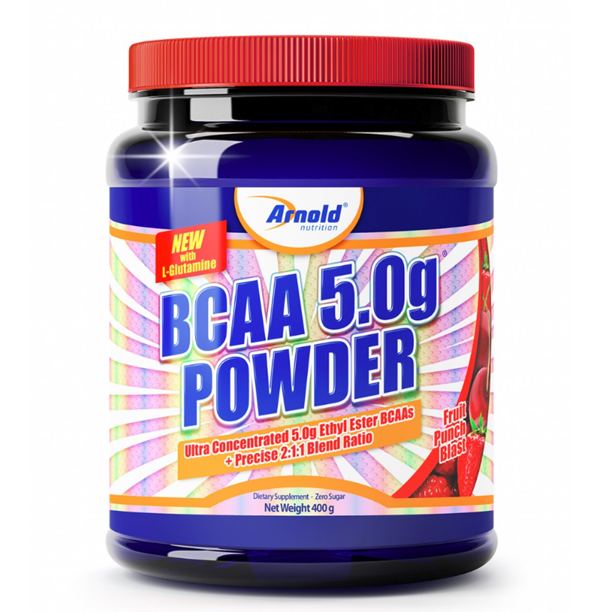 BCAA Powder c/ LGlutamine 400 g Arnold Nutrition Netshoes