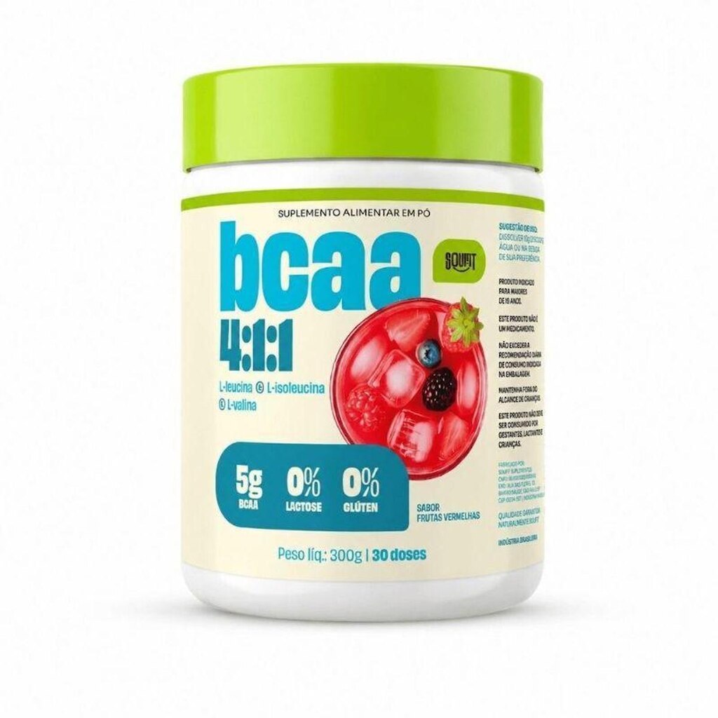 BCAA Premium 4 em 1 Pó 300g Soufit Força e disposição