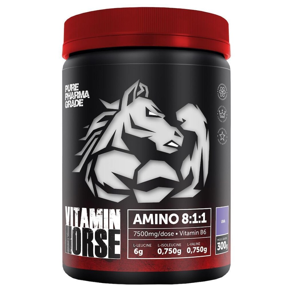 BCAA Vitamin Horse Aminoacid 8:1:1 300G