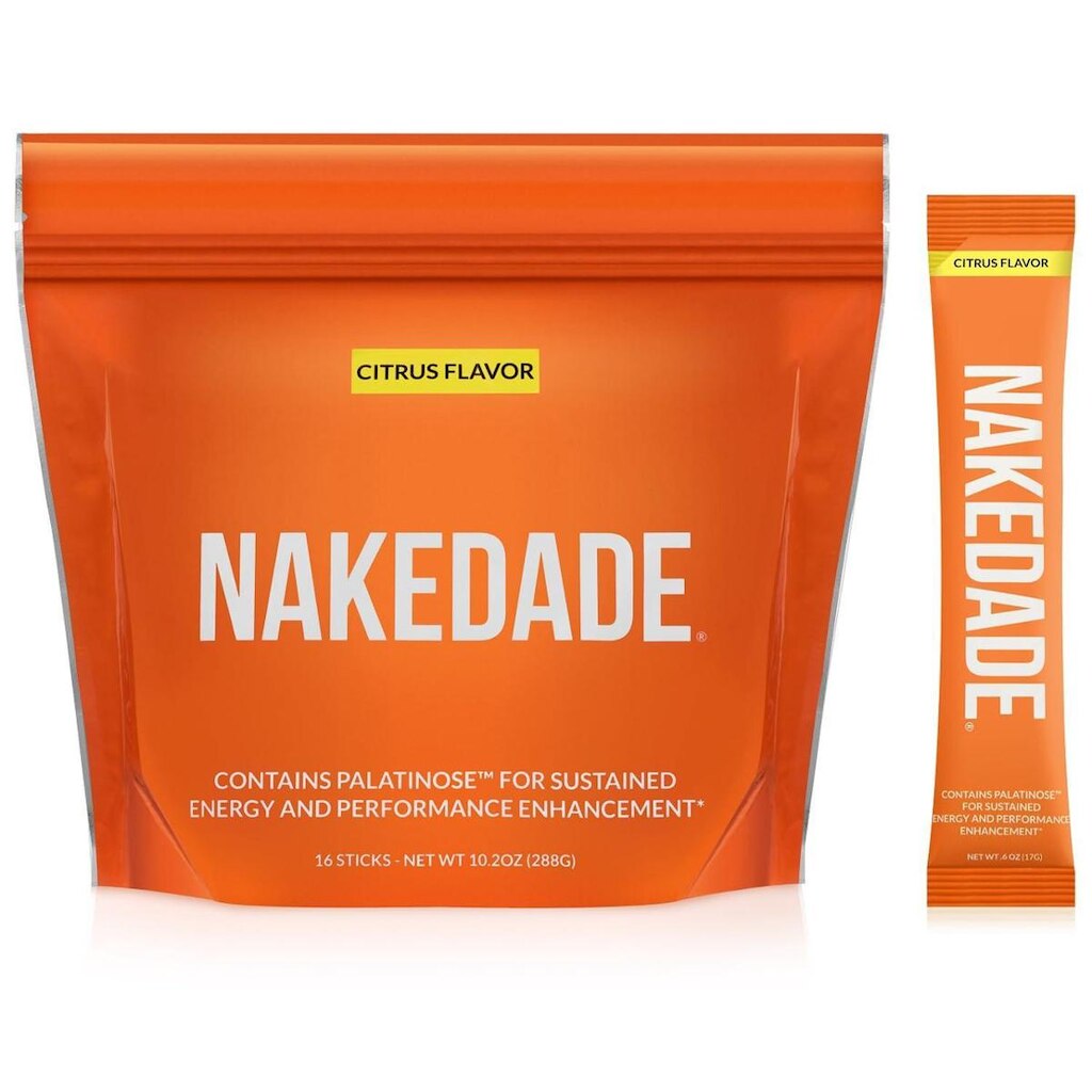 Bebida esportiva em pó Nakedade Citrus Performance Enhancing