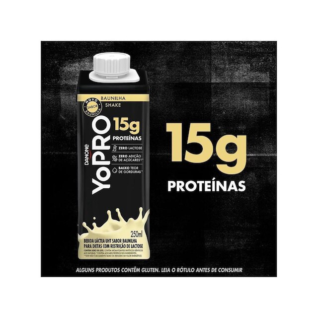 Bebida Láctea UHT com 15g de Proteínas Danone YoPRO 250ml - undefined ...