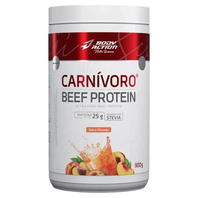 Beef Protein Carnivoro Pessego 900g - BodyAction - undefined | Netshoes
