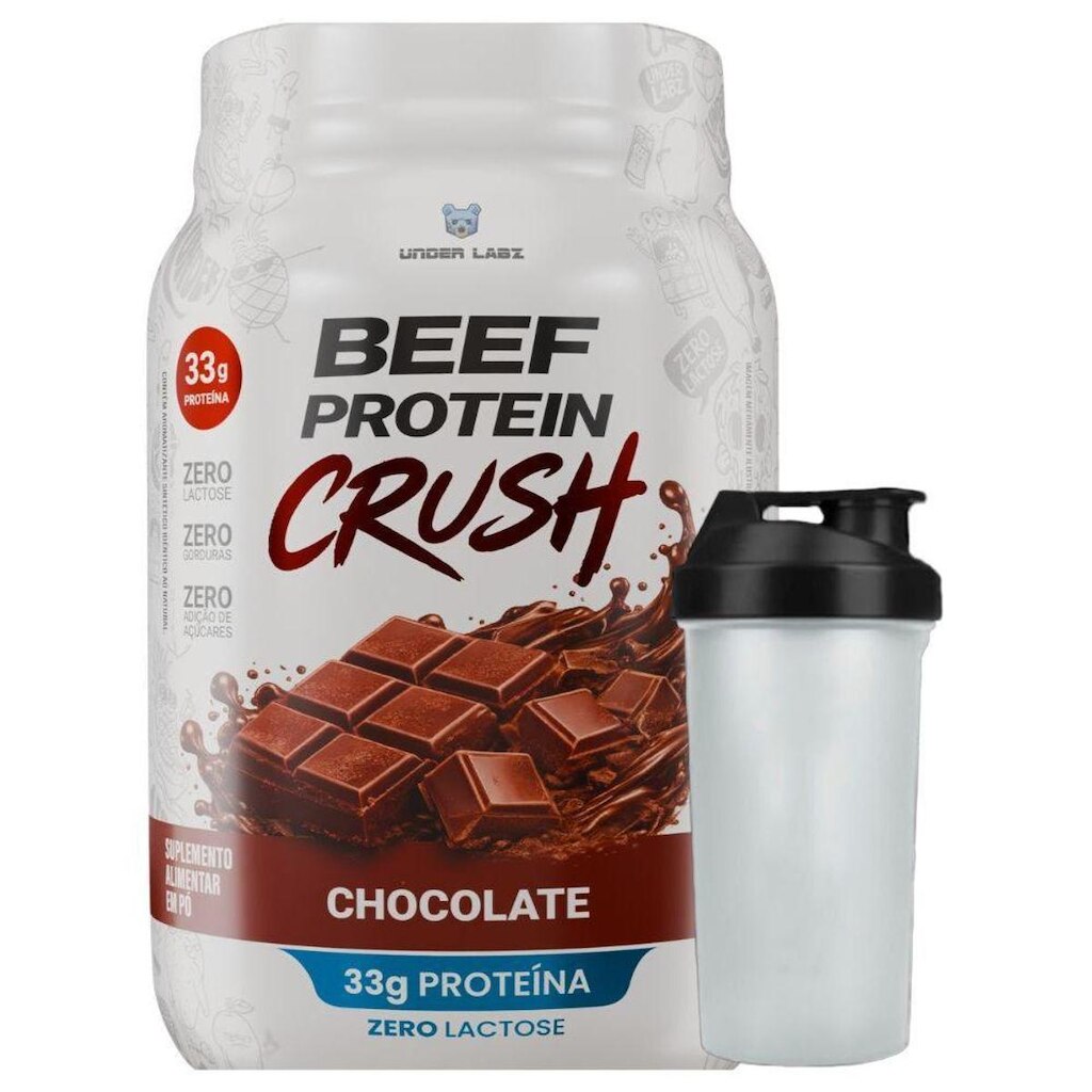 Beef Protein Chocolate 910g Coqueteleira - Under Labz
