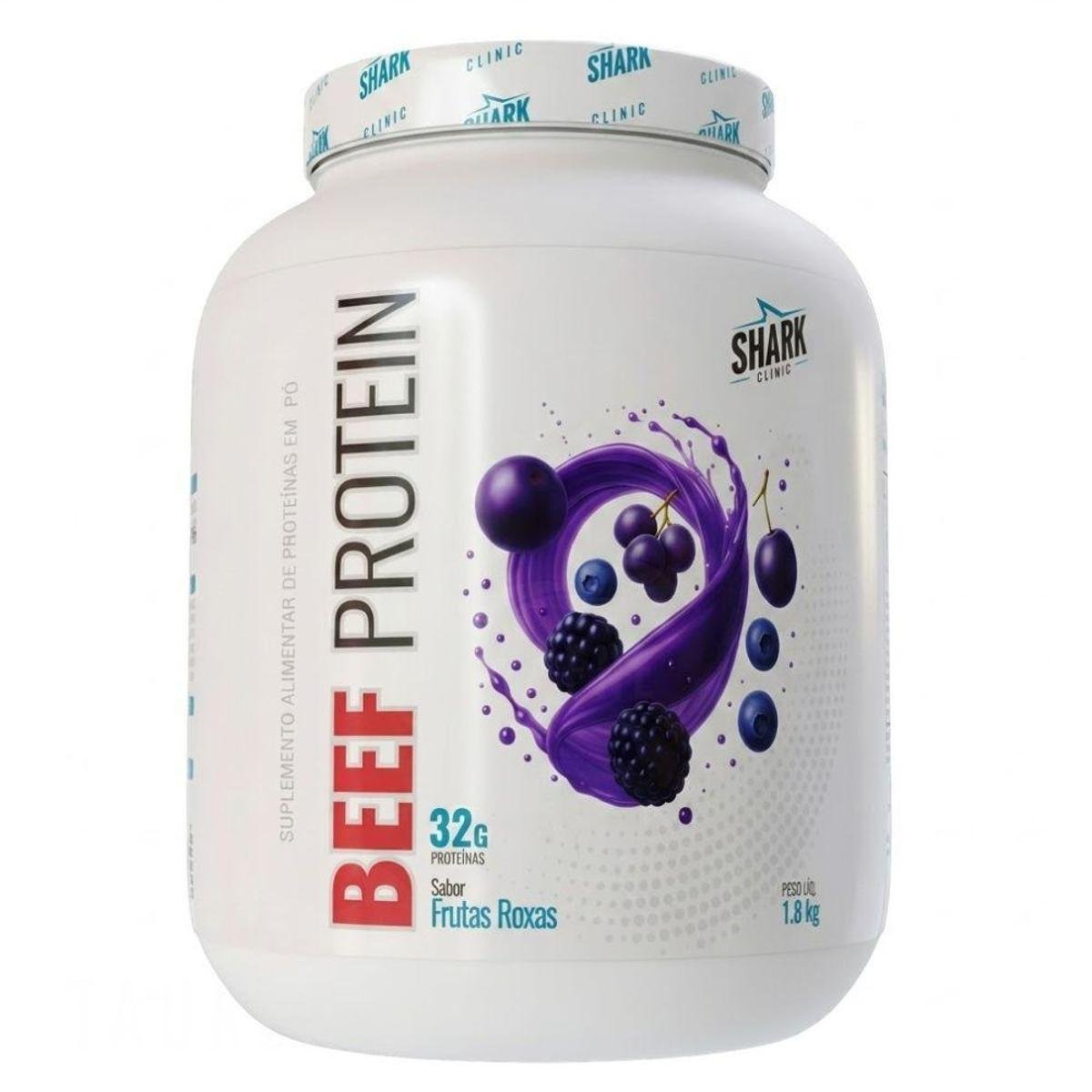 Beef Protein Frutas Roxas 1.8kg - Shark Pro
