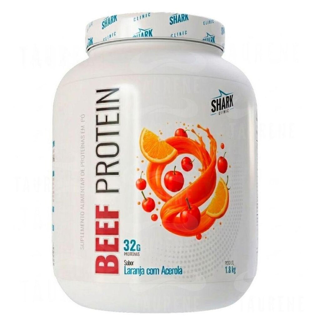 Beef Protein Isolado Hidrolisado Laranja Acerola 1.8kg Shark