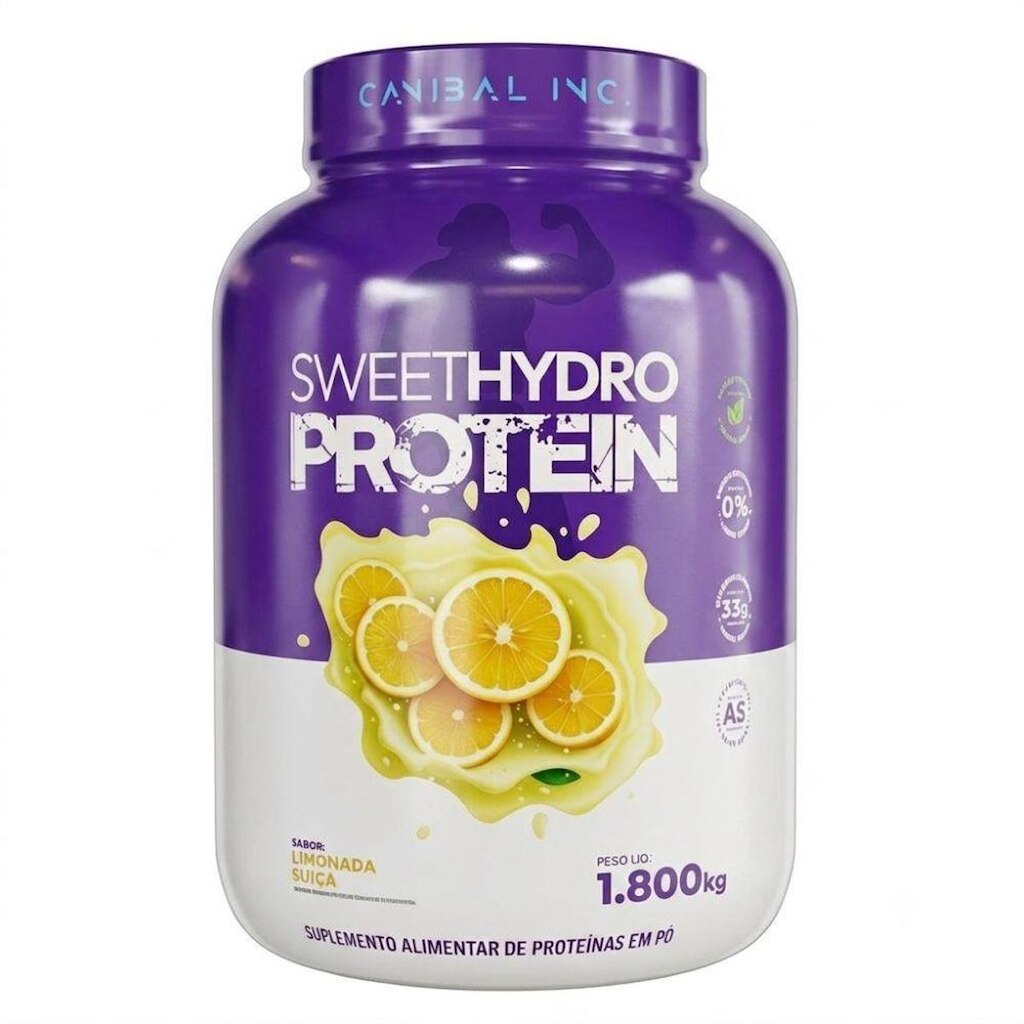 Beef Protein Isolado Limonada Suica 1.8kg - Canibal