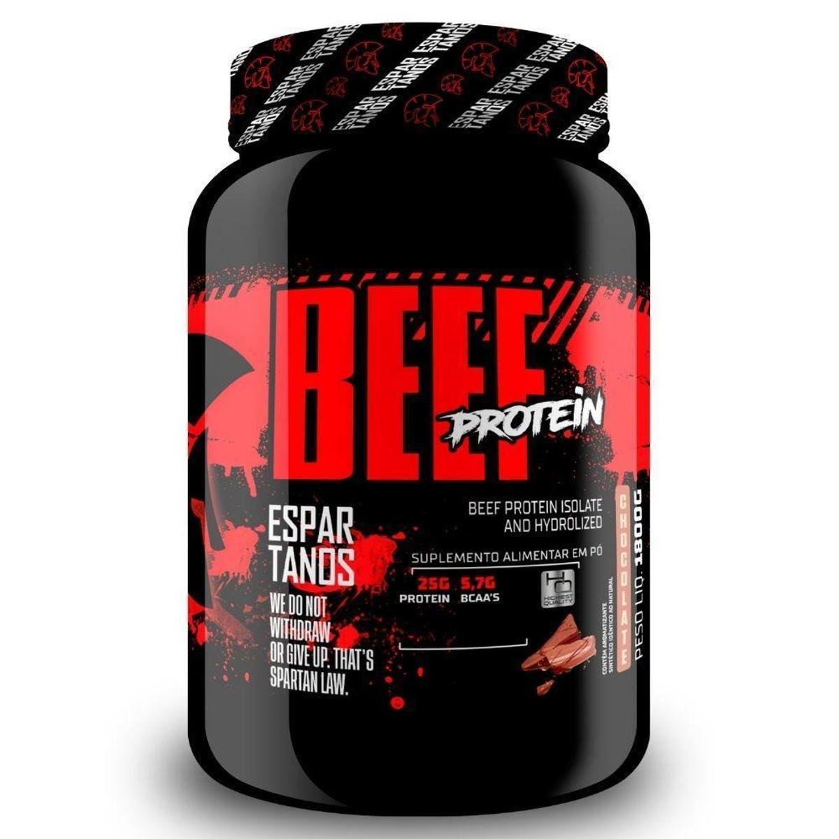 Beef Protein Isolate Hidrolized 900g Espartanos Menor preço em Beef Protein Isolate Hidrolized 900g Espartanos