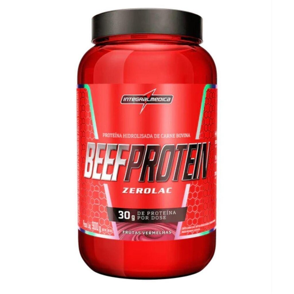 Beef Protein Zerolac Frutas Vermelhas 900g - Integramedica