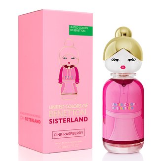 Benetton Sisterland Pink Raspberry Eau de Toilette 80 ml - Perfume Feminino