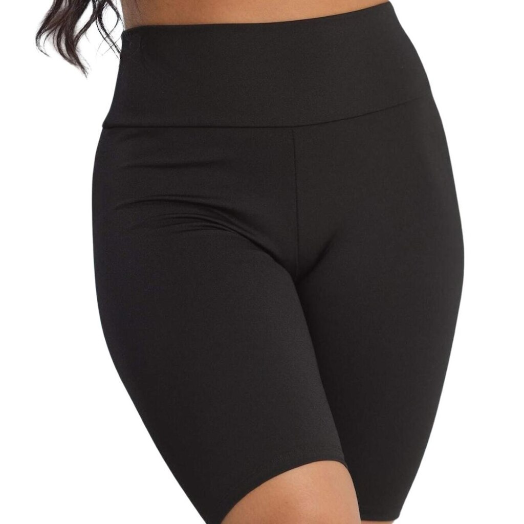 Bermuda Academia Suplex Feminino Básico Treino Resistente