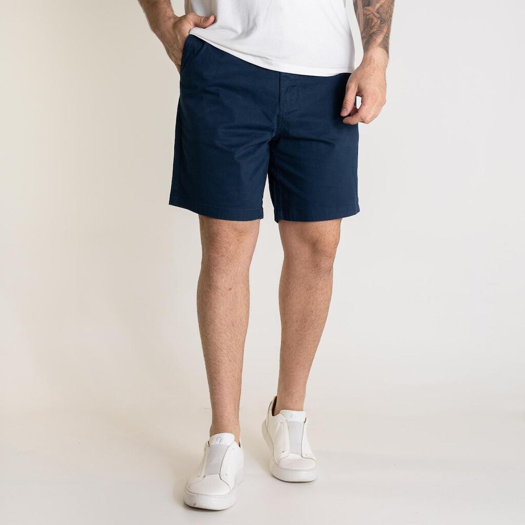 Bermuda Acostamento Sarja Masculina