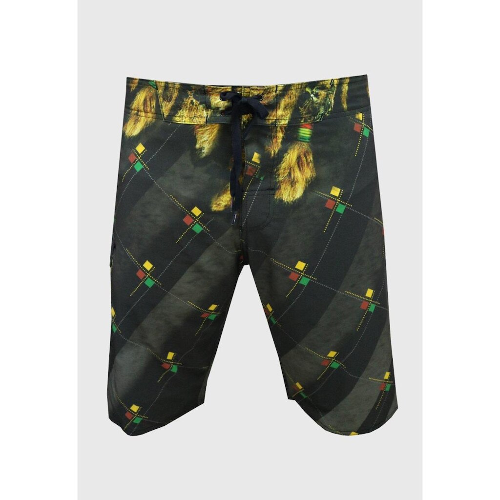 Bermuda Água Alkary Reggae Preta