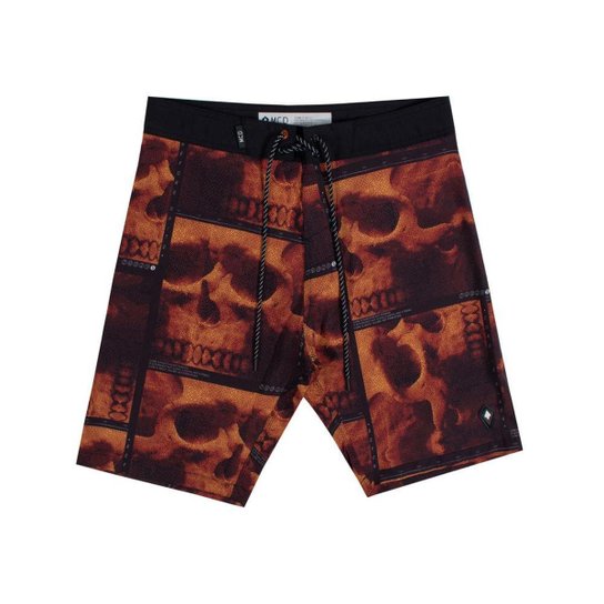 Bermuda Água MCD Digital Skull Mcd - Preto Menor preço em Bermuda Água MCD Digital Skull Mcd - Preto