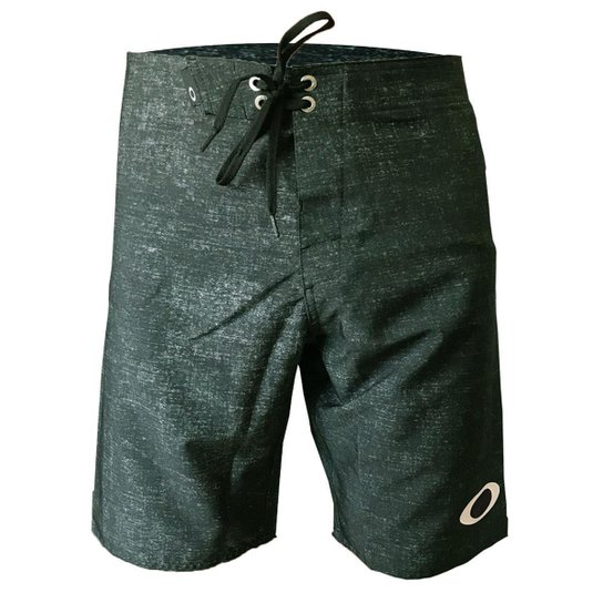 Bermuda Água Oakley Basic Boardshorts Masculina - Preto Menor preço em Bermuda Água Oakley Basic Boardshorts Masculina - Preto