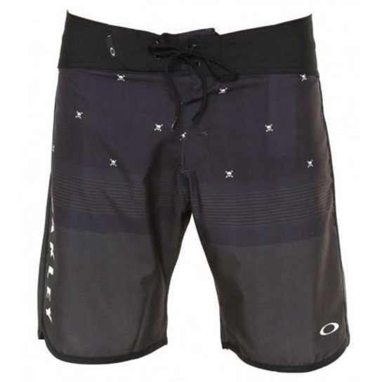 Bermuda Água Oakley Skull Boardshorts Masculino - Preto Menor preço em Bermuda Água Oakley Skull Boardshorts Masculino - Preto