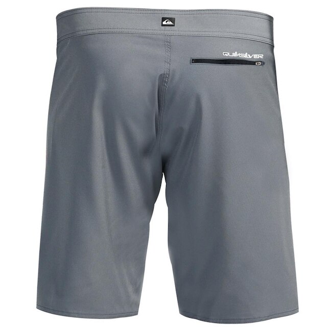 Bermuda Água Quiksilver Flat Kaimana 20 Cinza