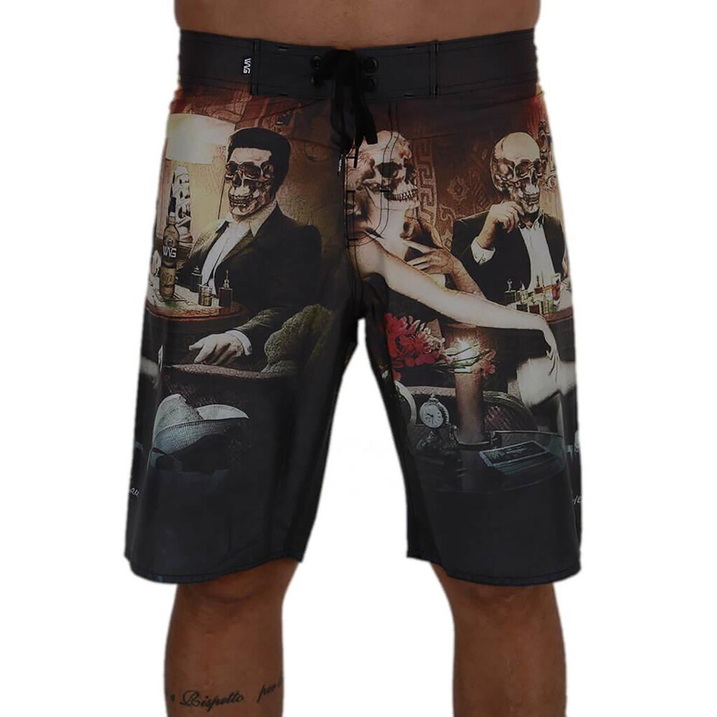 Bermuda Água Wave Giant Skulls Masculina