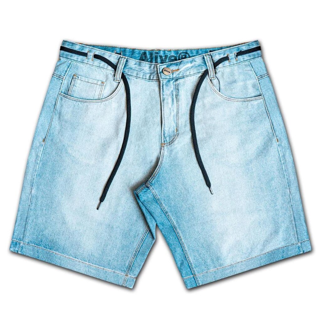 Bermuda Alive Jeans Classica Ice