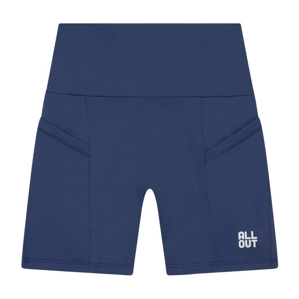 Bermuda All Out Run Racer 2 Bolsos Feminina
