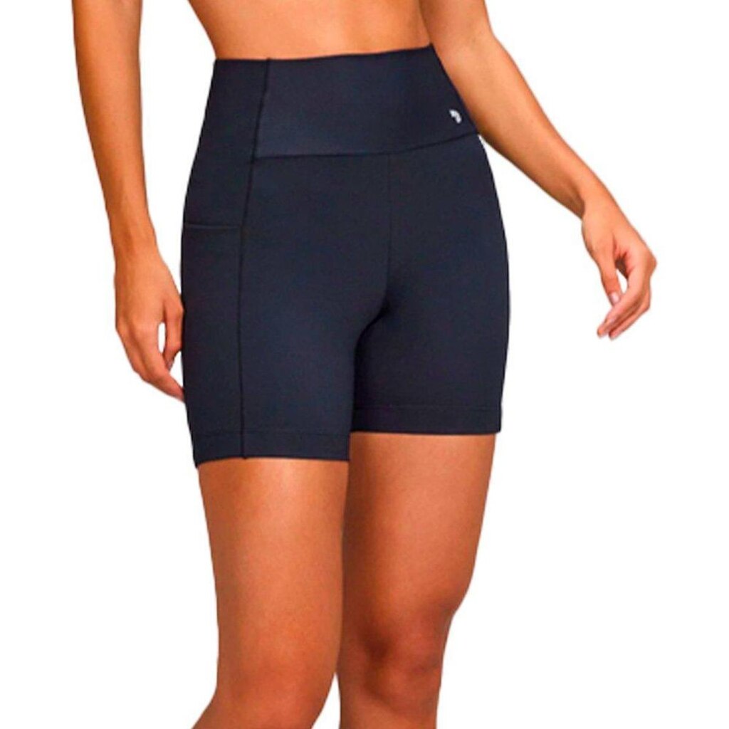 Bermuda Alto Giro Barra com Silicone Feminina