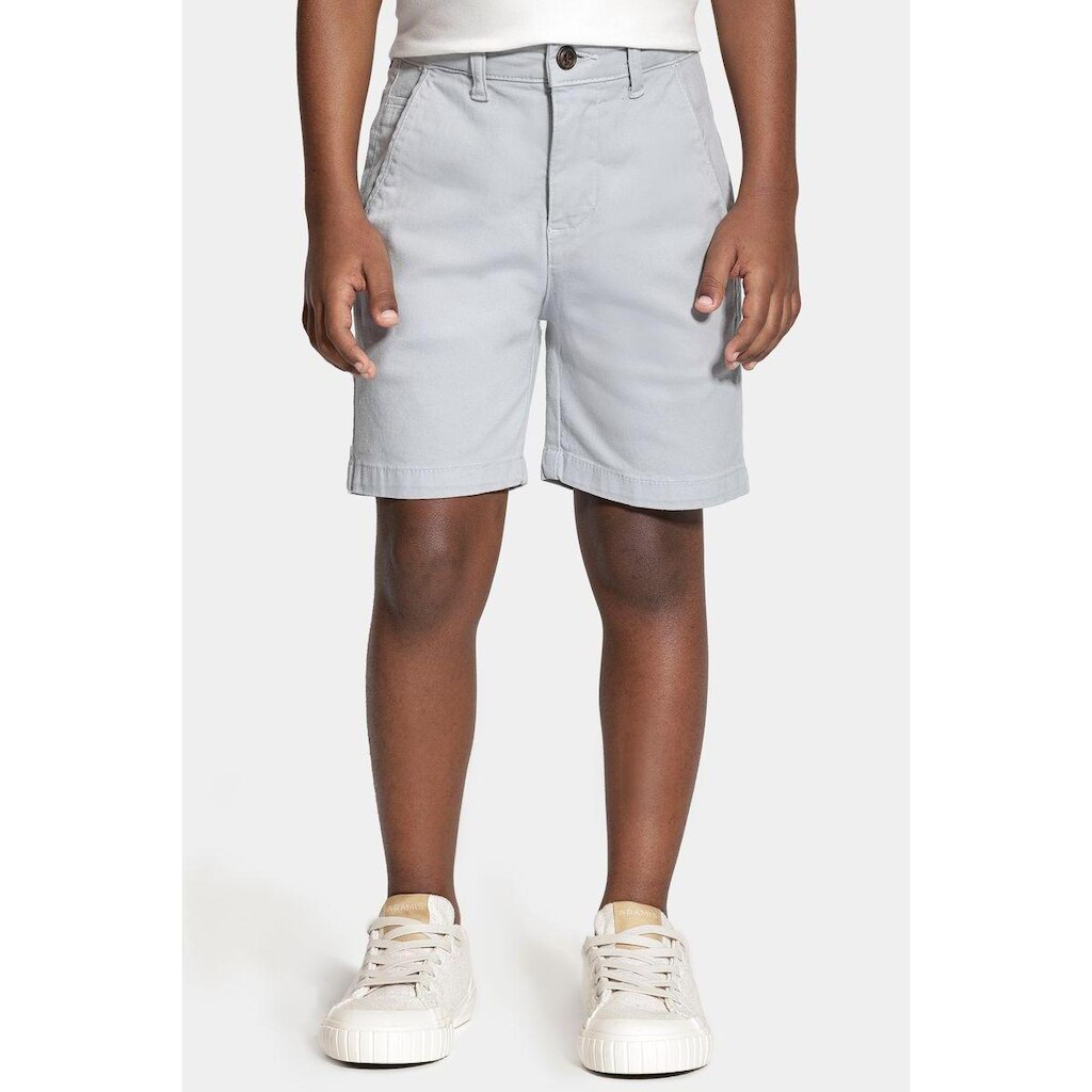 Bermuda Aramis Chino Algodão Color Sarjada Topazio