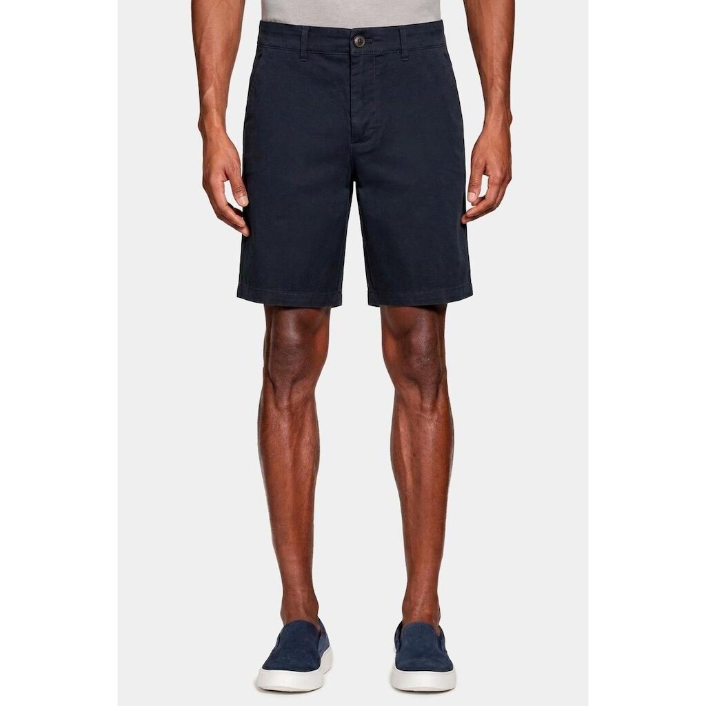 Bermuda Aramis Chino Casual em Sarja Navy