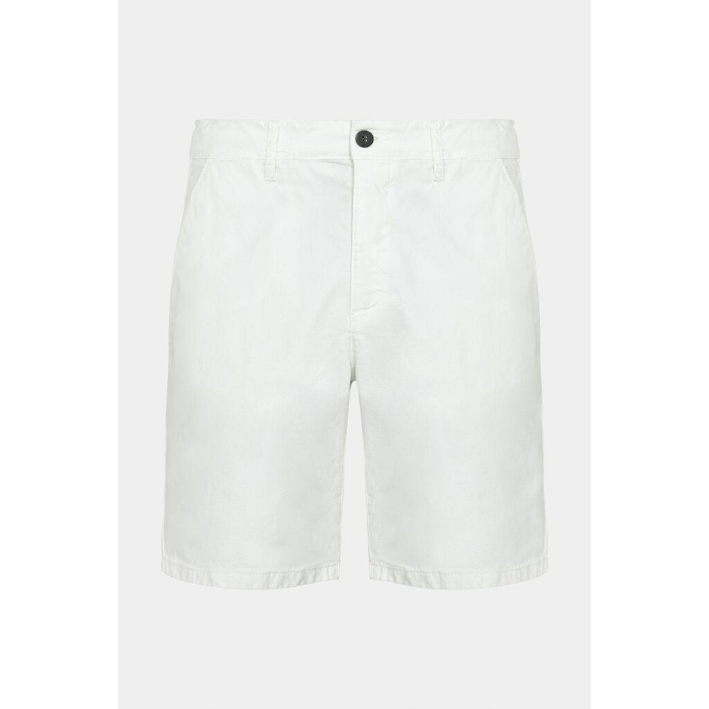 Bermuda Aramis Chino Clássica Canvas Off White