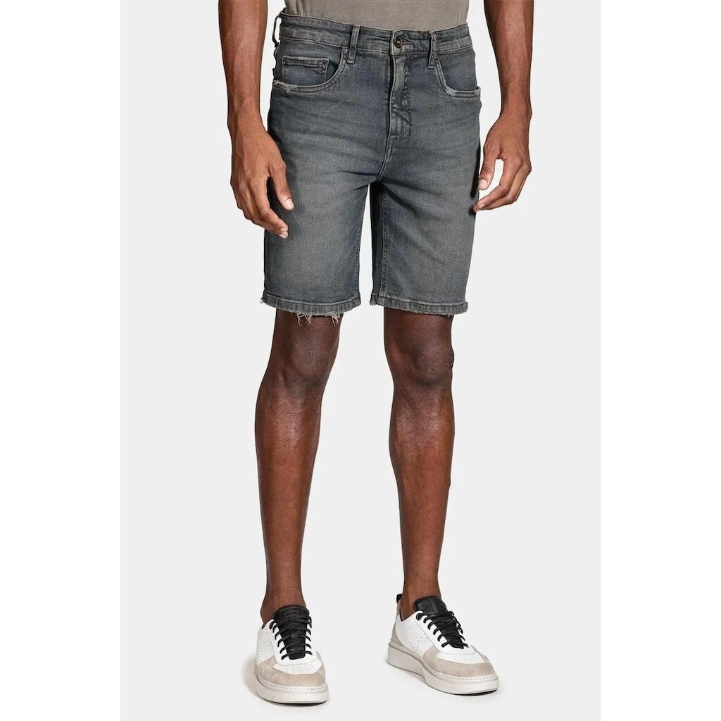 Bermuda Aramis Jeans Dirty Azul Escuro