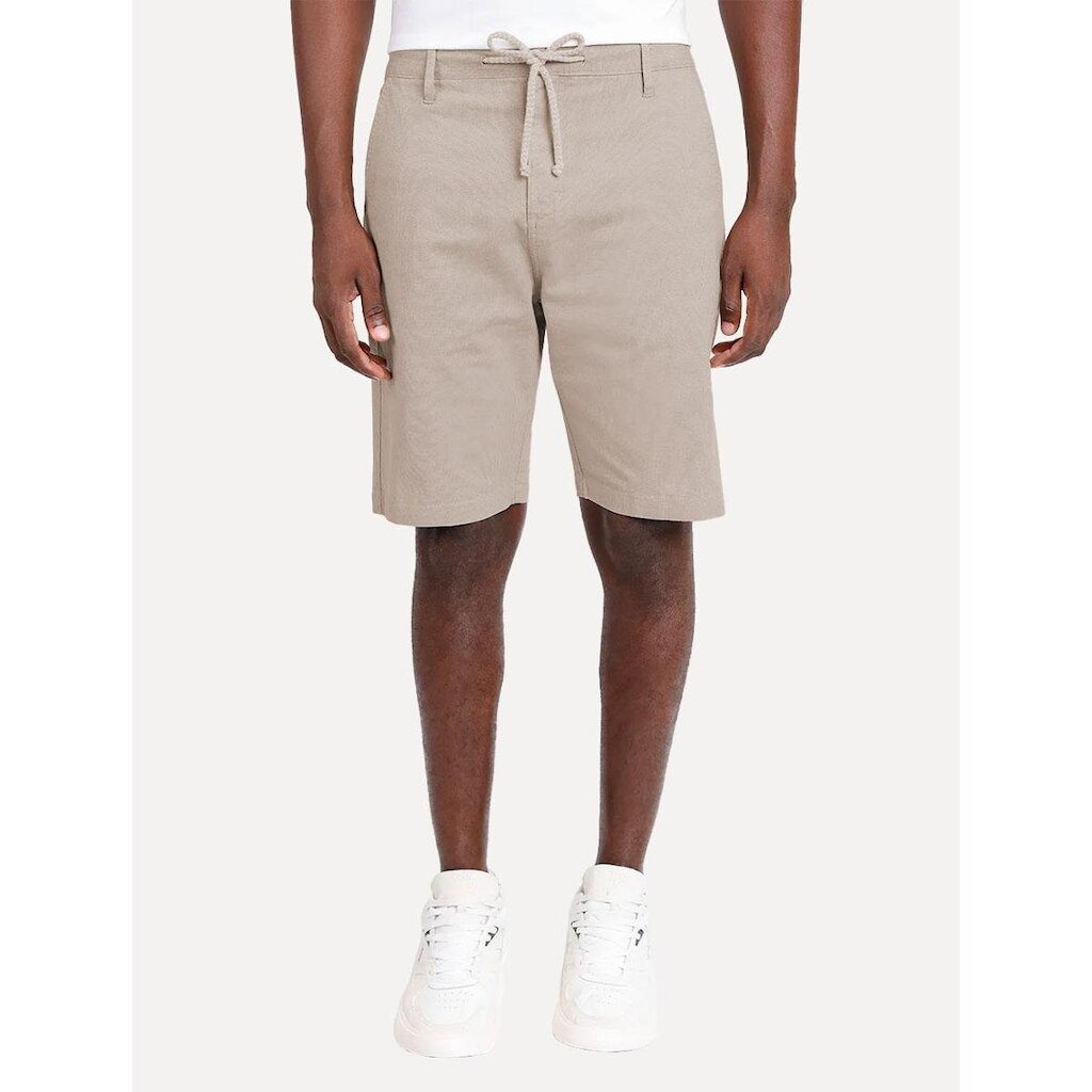 Bermuda Aramis Masculina Chino Cotton Sarja Areia