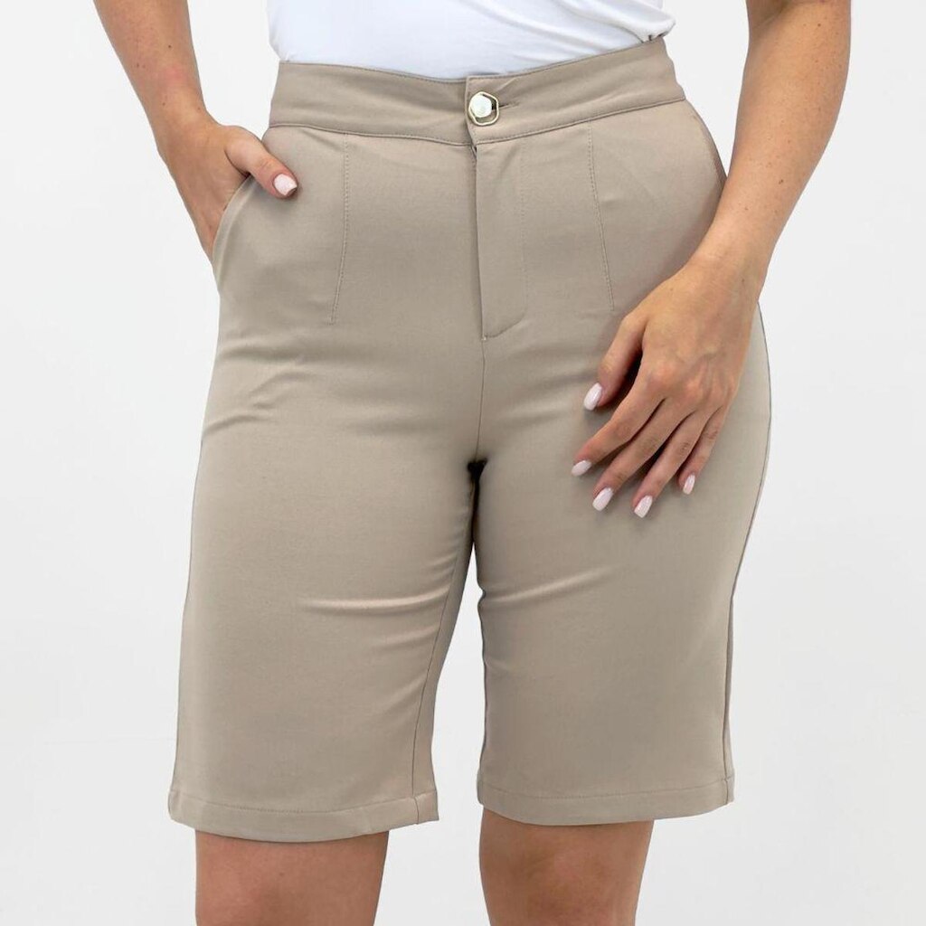 Bermuda Bana Bana Jorts em Tecido Feminina