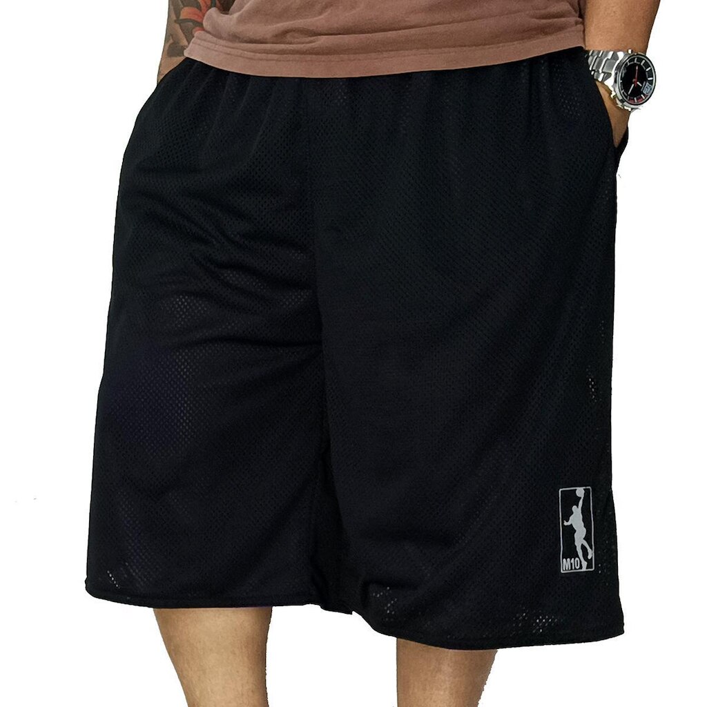 Bermuda Basquete M10 Plus Dupla Face Roth Dry Roxo