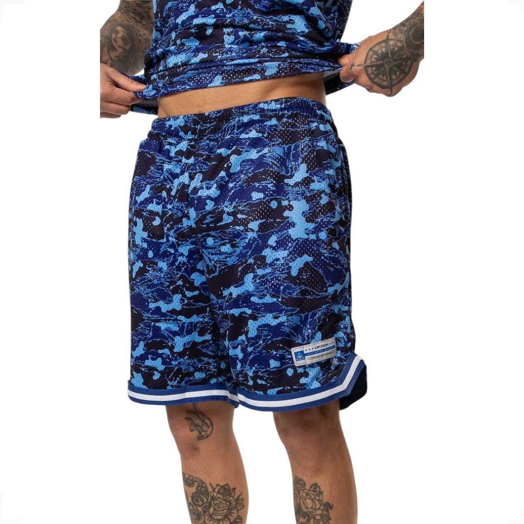 Bermuda Basquete Okdok Camuflada Masculino