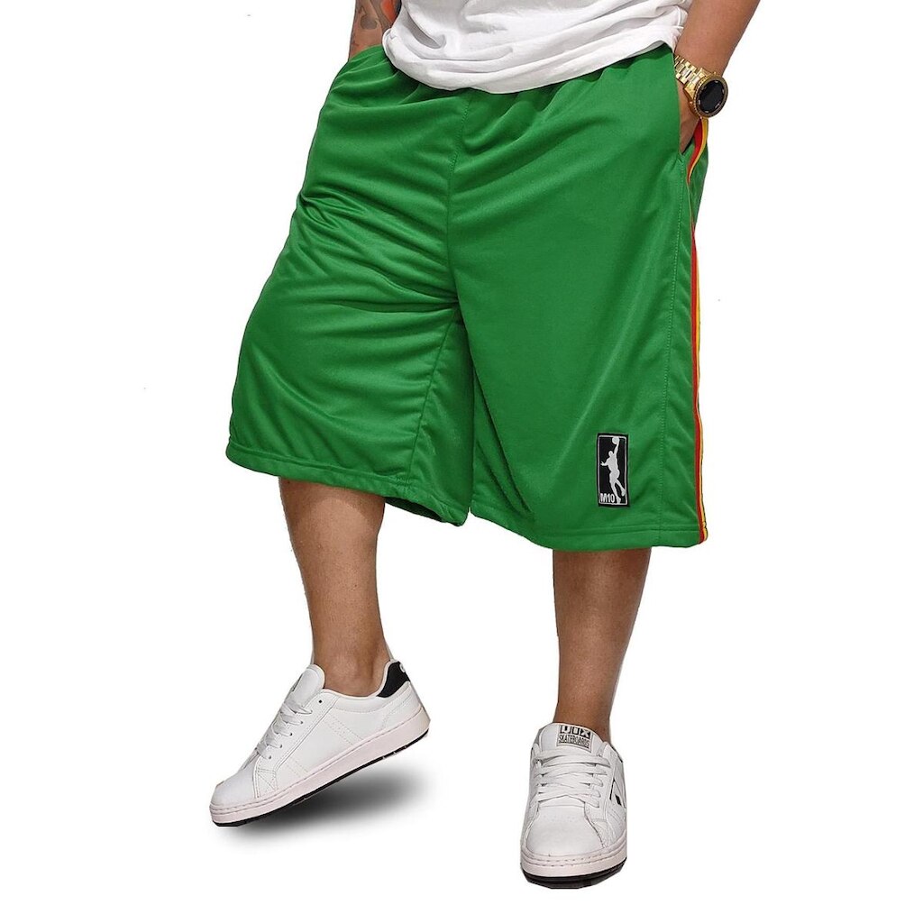 Bermuda Basquete Plus Size M10 Jamaica Reggae