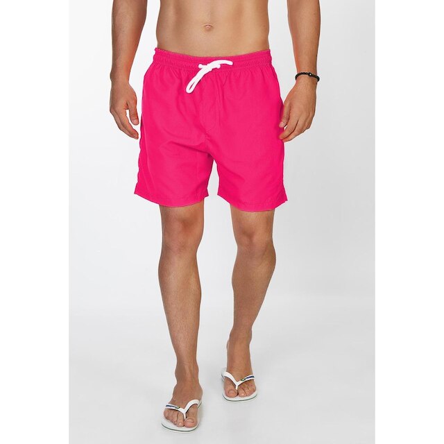 Bermuda Becker Short Praia Tactel Praia e Piscina Liso Masculina